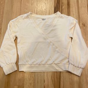 Able Tracy wrap sweatshirt